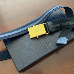 Prada nylon belt